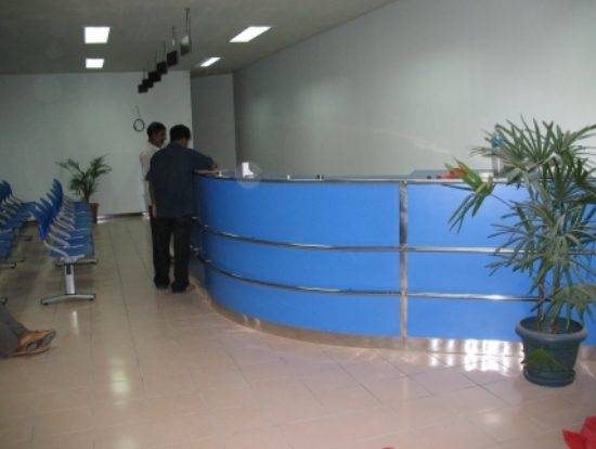 Office reception interior
